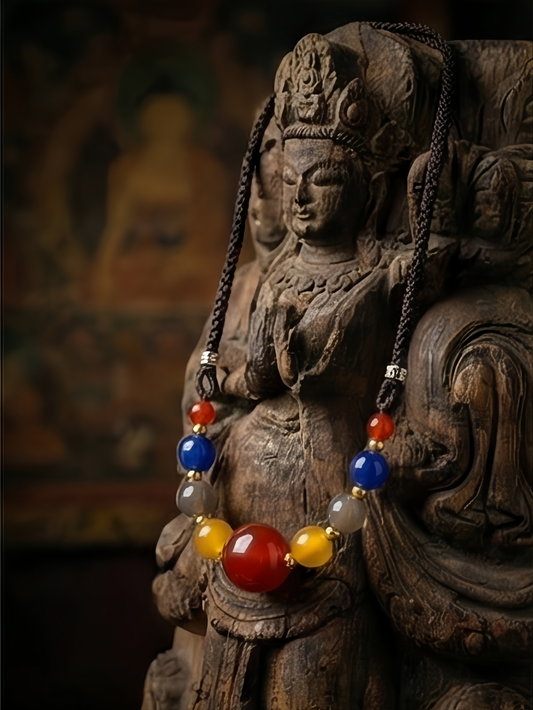 The Soul Guardian Agate Necklace