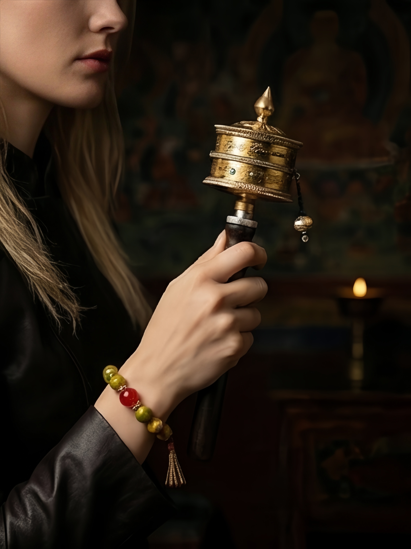 Dragon Spirit & Heart Sutra Bracelets