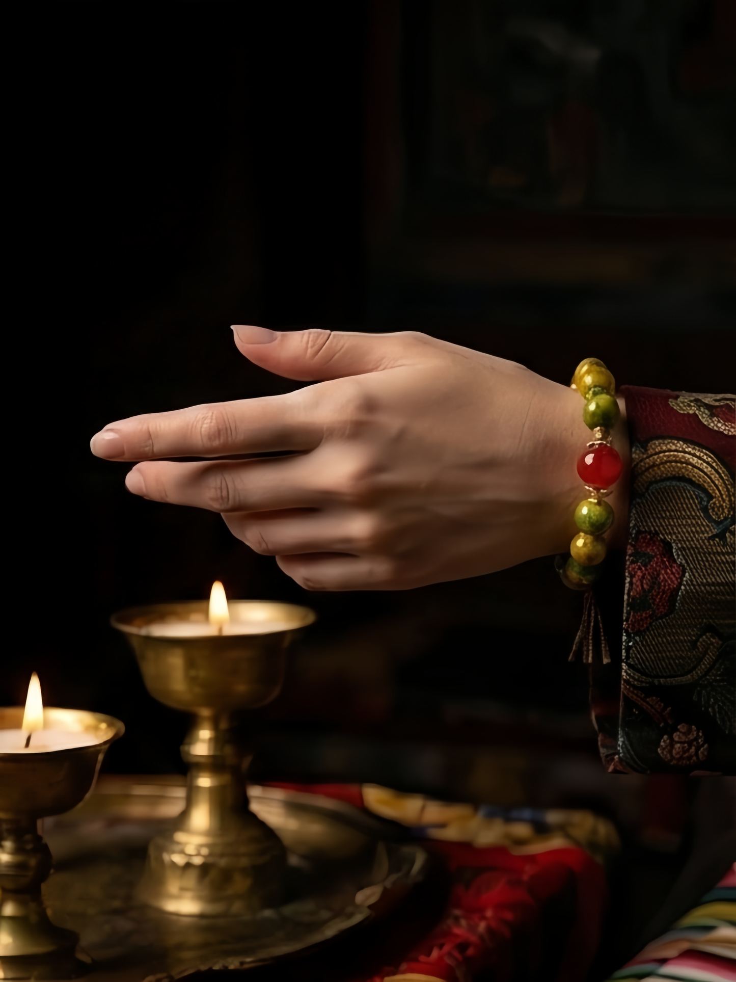 Dragon Spirit & Heart Sutra Bracelets