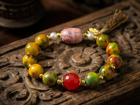 Dragon Spirit & Heart Sutra Bracelets
