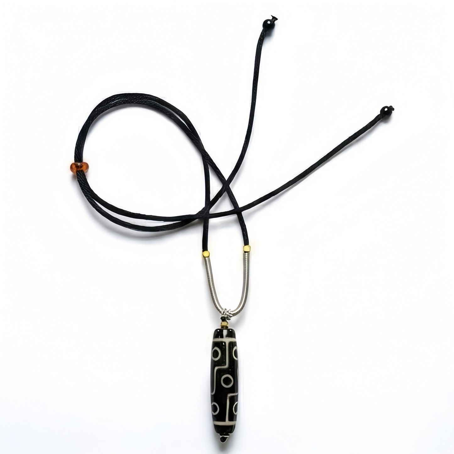 The Sovereign’s Anchor: A Ritual Dzi Necklace